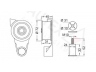 AUTEX 641854 įtempiklio skriemulys, paskirstymo diržas 
 Techninės priežiūros dalys -> Papildomas remontas
06D109485A, 06D109485A, 06D109485A