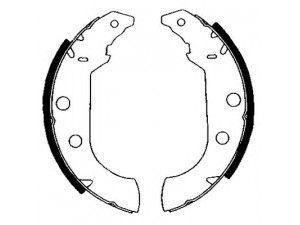 HELLA PAGID 8DB 355 001-101 stabdžių trinkelių komplektas 
 Techninės priežiūros dalys -> Papildomas remontas
424155, 4241G6, 4241J0, 424155