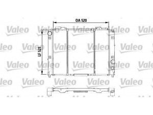 VALEO 730950 radiatorius, variklio aušinimas 
 Aušinimo sistema -> Radiatorius/alyvos aušintuvas -> Radiatorius/dalys
0060585281, 60585281, 71735376