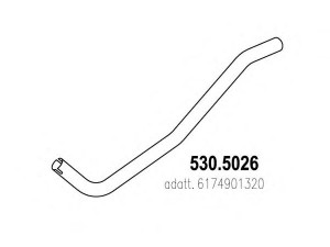 ASSO 530.5026 išleidimo kolektorius
6174901320