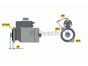 BOSCH 0 001 109 399 starteris
35 53 2067F, 04801 848AC, 4801 848AC