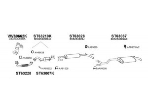 VENEPORTE 630193 išmetimo sistema