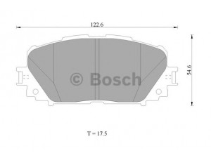 BOSCH 0 986 AB1 498 stabdžių trinkelių rinkinys, diskinis stabdys 
 Techninės priežiūros dalys -> Papildomas remontas
04465 52190, 04465 52270, 04465 52310