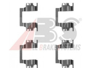 A.B.S. 1117Q priedų komplektas, diskinių stabdžių trinkelės 
 Stabdžių sistema -> Diskinis stabdys -> Stabdžių dalys/priedai
96211170, 16011170, 92611170