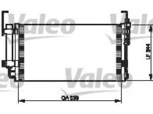 VALEO 818198 kondensatorius, oro kondicionierius 
 Oro kondicionavimas -> Kondensatorius
97606-26000, 9760626000