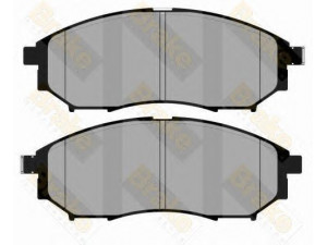 Brake ENGINEERING PA1804 stabdžių trinkelių rinkinys, diskinis stabdys 
 Techninės priežiūros dalys -> Papildomas remontas
410600V790, 41060AR090, 41060AT30J