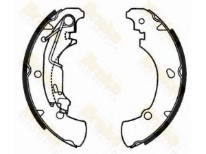Brake ENGINEERING SH2597 stabdžių trinkelių komplektas 
 Techninės priežiūros dalys -> Papildomas remontas
77362449, 77362929, 77364029, 77362449
