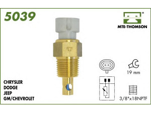 MTE-THOMSON 5039 siuntimo blokas, aušinimo skysčio temperatūra
5227805