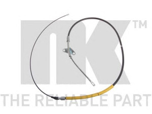 NK 903331 trosas, stovėjimo stabdys 
 Stabdžių sistema -> Valdymo svirtys/trosai
6014204785