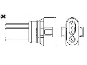 NGK 0194 lambda jutiklis 
 Variklis -> Variklio elektra
078 906 265 D, 078 906 265 D, 078 906 265 D