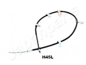 JAPANPARTS BC-H45L trosas, stovėjimo stabdys 
 Stabdžių sistema -> Valdymo svirtys/trosai
5991226150, 5991226150