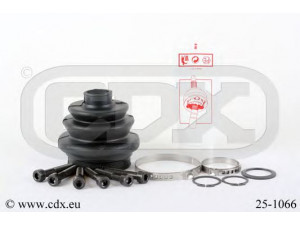 CDX 25-1066 gofruotoji membrana, kardaninis velenas 
 Ratų pavara -> Gofruotoji membrana