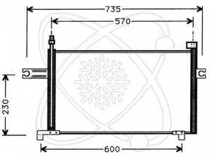 ELECTRO AUTO 30W0018 kondensatorius, oro kondicionierius 
 Oro kondicionavimas -> Kondensatorius
921106F600