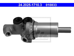 ATE 24.2025-1710.3 pagrindinis cilindras, stabdžiai 
 Stabdžių sistema -> Pagrindinis stabdžių cilindras
34 31 6 761 077, 34 33 6 779 743