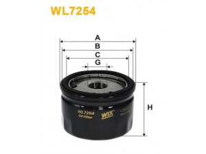 WIX FILTERS WL7254 alyvos filtras 
 Techninės priežiūros dalys -> Techninės priežiūros intervalai
0021751070, 107175107, 1072175107