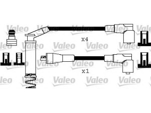 VALEO 346403 uždegimo laido komplektas 
 Kibirkšties / kaitinamasis uždegimas -> Uždegimo laidai/jungtys