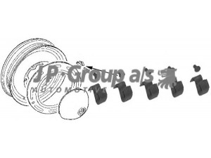 JP GROUP 8161000116 kniedė
111601131, 111698131