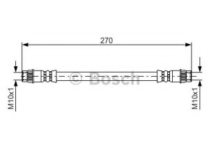 BOSCH 1 987 476 493 stabdžių žarnelė 
 Stabdžių sistema -> Stabdžių žarnelės
4806 93, 4806 93, 77 00 541 132