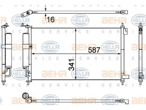 HELLA 8FC 351 307-791 kondensatorius, oro kondicionierius 
 Oro kondicionavimas -> Kondensatorius
92100-EL000, 92100-EL00A