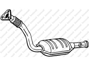 BOSAL 099-025 katalizatoriaus keitiklis 
 Išmetimo sistema -> Katalizatoriaus keitiklis
77.00.432.799, 82.00.162.147