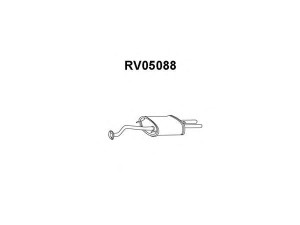 VENEPORTE RV05088 galinis duslintuvas 
 Išmetimo sistema -> Duslintuvas
GEX33505, WCG10051EVA, GEX33505