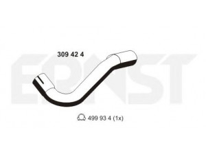 ERNST 309424 išleidimo kolektorius 
 Išmetimo sistema -> Išmetimo vamzdžiai
1 512 868, 1 530 368, 1 845 397