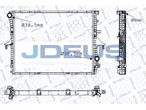 JDEUS 030M57 radiatorius, variklio aušinimas 
 Aušinimo sistema -> Radiatorius/alyvos aušintuvas -> Radiatorius/dalys
95510614200, 95510614201, 9551064201