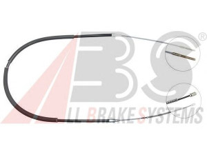 A.B.S. K12546 trosas, stovėjimo stabdys 
 Stabdžių sistema -> Valdymo svirtys/trosai
6K0.609.721