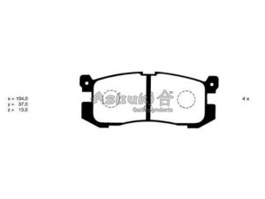 ASHUKI M074-01 stabdžių trinkelių rinkinys, diskinis stabdys 
 Techninės priežiūros dalys -> Papildomas remontas
0 986 461 138/BOSCH, 0 986 AB2 456/BOSCH