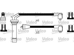 VALEO 346652 uždegimo laido komplektas 
 Kibirkšties / kaitinamasis uždegimas -> Uždegimo laidai/jungtys
32720-PH7-661, 32720PH7661, 32722-PH7-661
