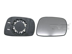 TYC 325-0056-1 veidrodėlio stiklas, išorinis veidrodėlis 
 Kėbulas -> Keleivių kabina -> Veidrodėlis
4705259, 9209149