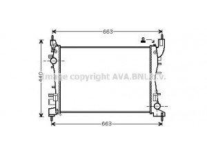 AVA QUALITY COOLING FT2358 radiatorius, variklio aušinimas 
 Aušinimo sistema -> Radiatorius/alyvos aušintuvas -> Radiatorius/dalys
51784706