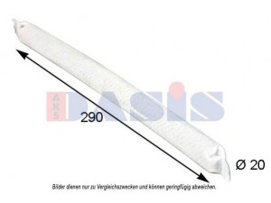 AKS DASIS 800643N džiovintuvas, oro kondicionierius 
 Oro kondicionavimas -> Džiovintuvas
5Q0298403A