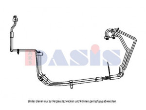 AKS DASIS 885817N aukšto/žemo slėgio linija, oro kondicionavimas 
 Oro kondicionavimas -> Žarnelės/vamzdeliai
1578375, 6C1119D850CF