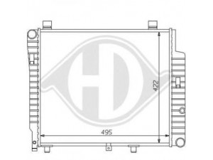 DIEDERICHS 8121144 radiatorius, variklio aušinimas 
 Aušinimo sistema -> Radiatorius/alyvos aušintuvas -> Radiatorius/dalys
2015002903, 2025002903, 2025003403
