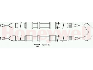 BENDIX 433158B trosas, stovėjimo stabdys 
 Stabdžių sistema -> Valdymo svirtys/trosai
13153655, 522032, 13153655, 13153655
