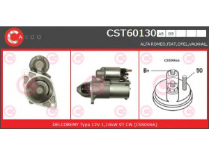 CASCO CST60130GS starteris 
 Elektros įranga -> Starterio sistema -> Starteris
71748653, 1202218, 55556092, 55556093