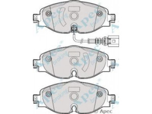 APEC braking PAD1902 stabdžių trinkelių rinkinys, diskinis stabdys 
 Techninės priežiūros dalys -> Papildomas remontas
8V0698151B, 5Q0698151B, 8V0698151