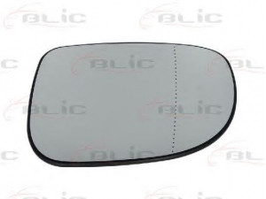 BLIC 6102-02-1271792P veidrodėlio stiklas, išorinis veidrodėlis 
 Kėbulas -> Keleivių kabina -> Veidrodėlis
000 810 0919
