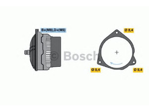 BOSCH 0 123 105 002 kintamosios srovės generatorius 
 Elektros įranga -> Kint. sr. generatorius/dalys -> Kintamosios srovės generatorius
12 31 2 305 888