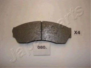 JAPANPARTS PA-080AF stabdžių trinkelių rinkinys, diskinis stabdys 
 Techninės priežiūros dalys -> Papildomas remontas
277942100114