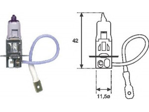 MAGNETI MARELLI 002563100000 lemputė, rūko žibintas; lemputė