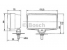 BOSCH 0 305 601 004 rūko žibintas
233 306, 322 143 0 R91, 81 25101 6081