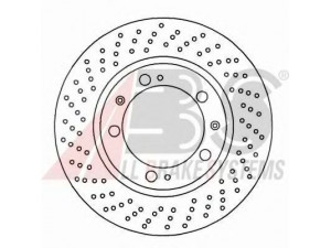 A.B.S. 16490 stabdžių diskas 
 Stabdžių sistema -> Diskinis stabdys -> Stabdžių diskas
993.351.043.01
