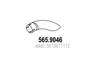 ASSO 565.9046 išleidimo kolektorius
5010011112