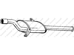 BOSAL 145-093 galinis duslintuvas 
 Išmetimo sistema -> Duslintuvas
20100-69A01, 20100-69A01KE, 20100-85A14