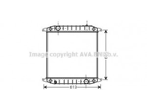 AVA QUALITY COOLING IV2078 radiatorius, variklio aušinimas 
 Aušinimo sistema -> Radiatorius/alyvos aušintuvas -> Radiatorius/dalys
500380655