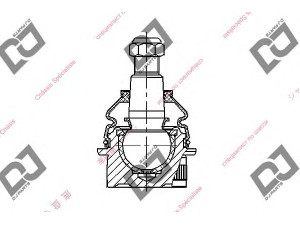 DJ PARTS DB1071 atramos/vairo trauklė 
 Ašies montavimas/vairavimo mechanizmas/ratai -> Sujungimai -> Atramos/vairo trauklė
1163330927
