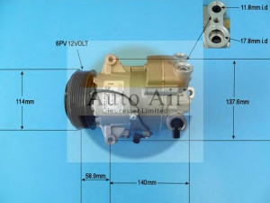 AUTO AIR GLOUCESTER 14-7479 kompresorius, oro kondicionierius 
 Oro kondicionavimas -> Kompresorius/dalys
13346493, 13412249, 13414018, 13414020