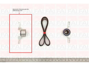 FAI AutoParts TBK35 paskirstymo diržo komplektas 
 Techninės priežiūros dalys -> Papildomas remontas